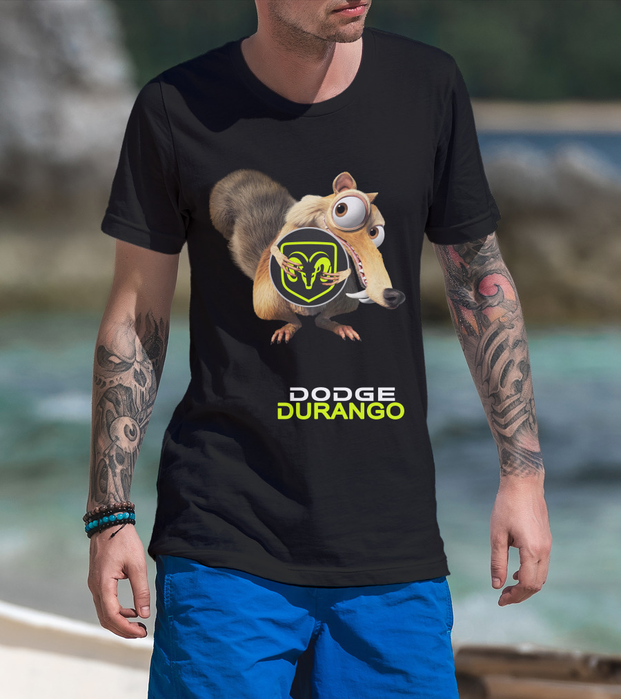 Dodge Durango Ice Age Scrat Ram T-Shirt