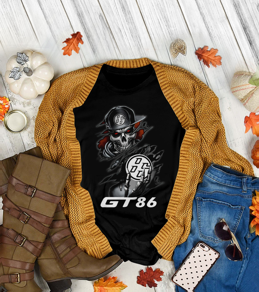 Gt86 Dd Skull Emblem T-Shirt