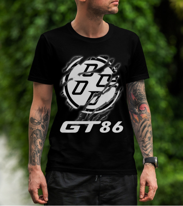Gt86 07 Toyota Racing Logo Claw Mark T-Shirt