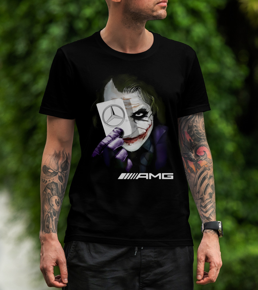 Amg 05 Joker Playing Card Mercedes-Benz Symbol T-Shirt
