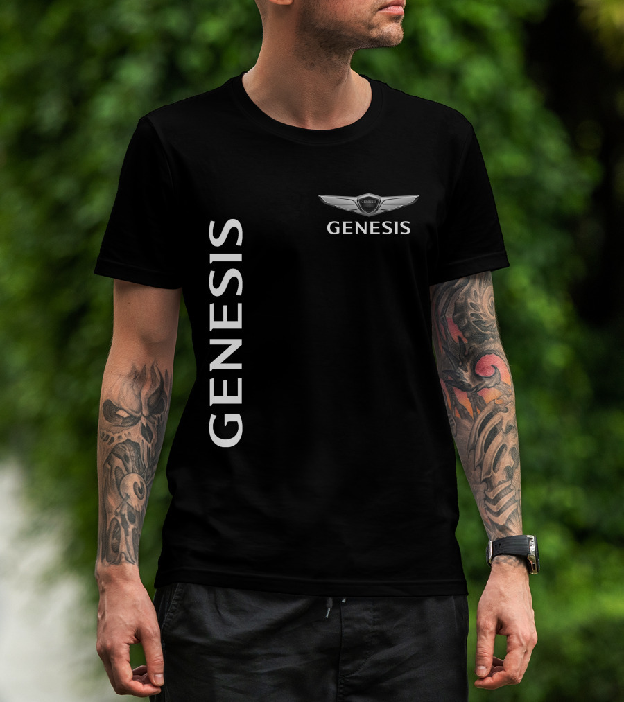 Genesis Winged Emblem Brand T-Shirt