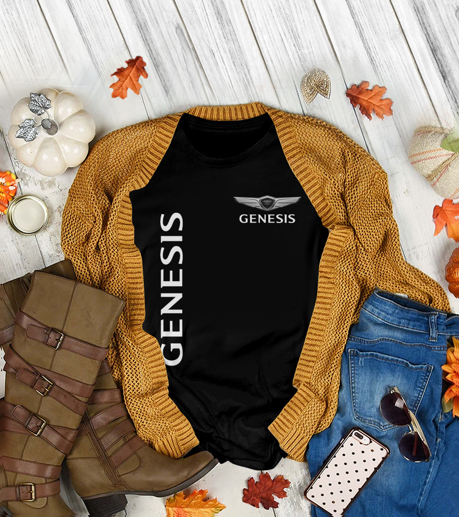 Genesis Winged Emblem Brand T-Shirt