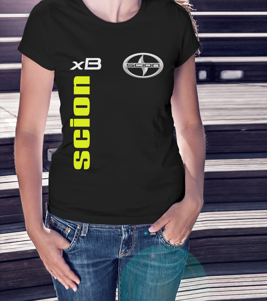 Scion Xb Logo Vertical And Horizontal T-Shirt