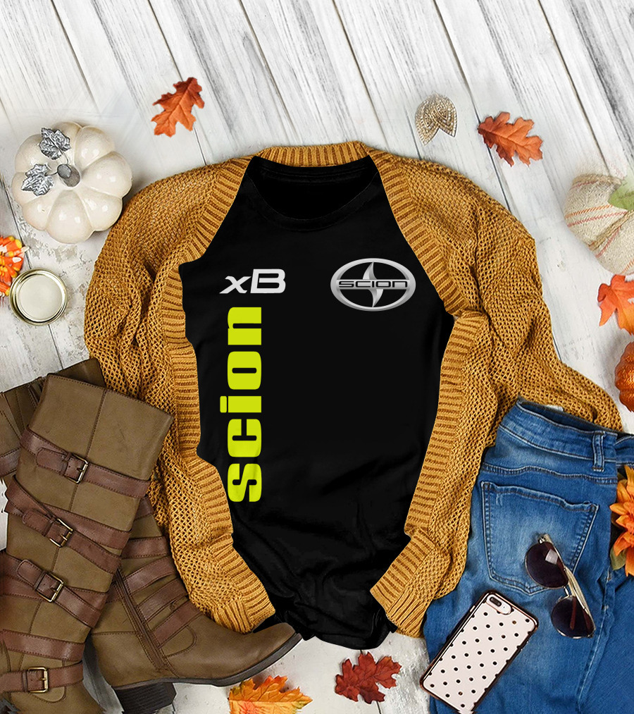 Scion Xb Logo Vertical And Horizontal T-Shirt