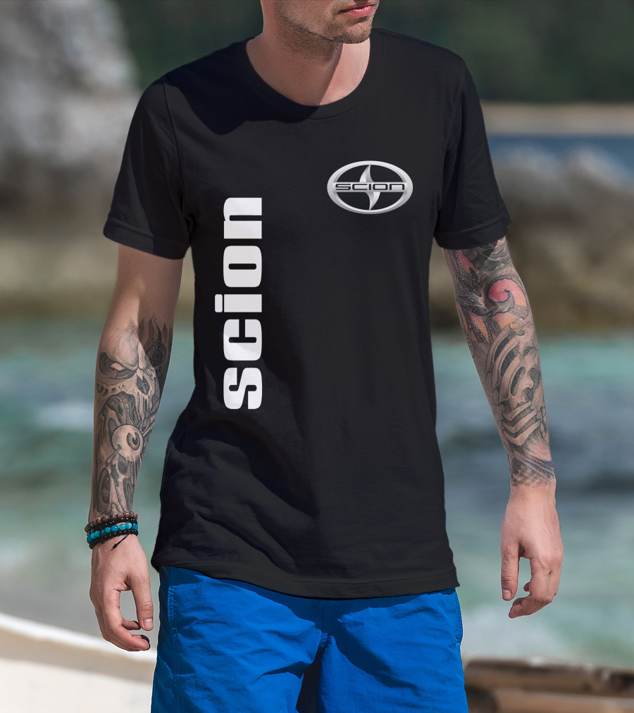 Scion 09 Automotive Logo Vertical T-Shirt