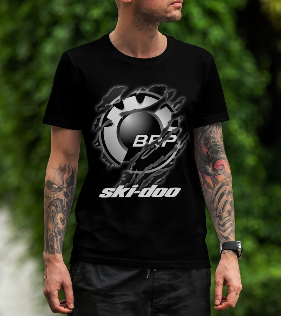 Brp Ski-Doo Claw Scratch Logo T-Shirt