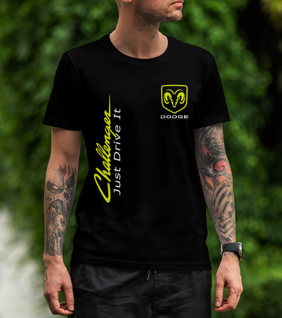 Dodge Challenger Just Drive It T-Shirt