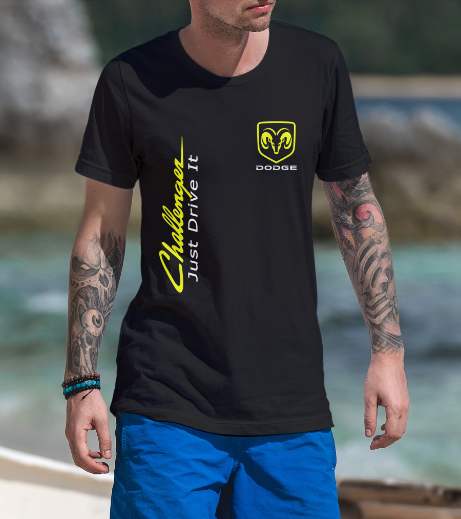 Dodge Challenger Just Drive It T-Shirt