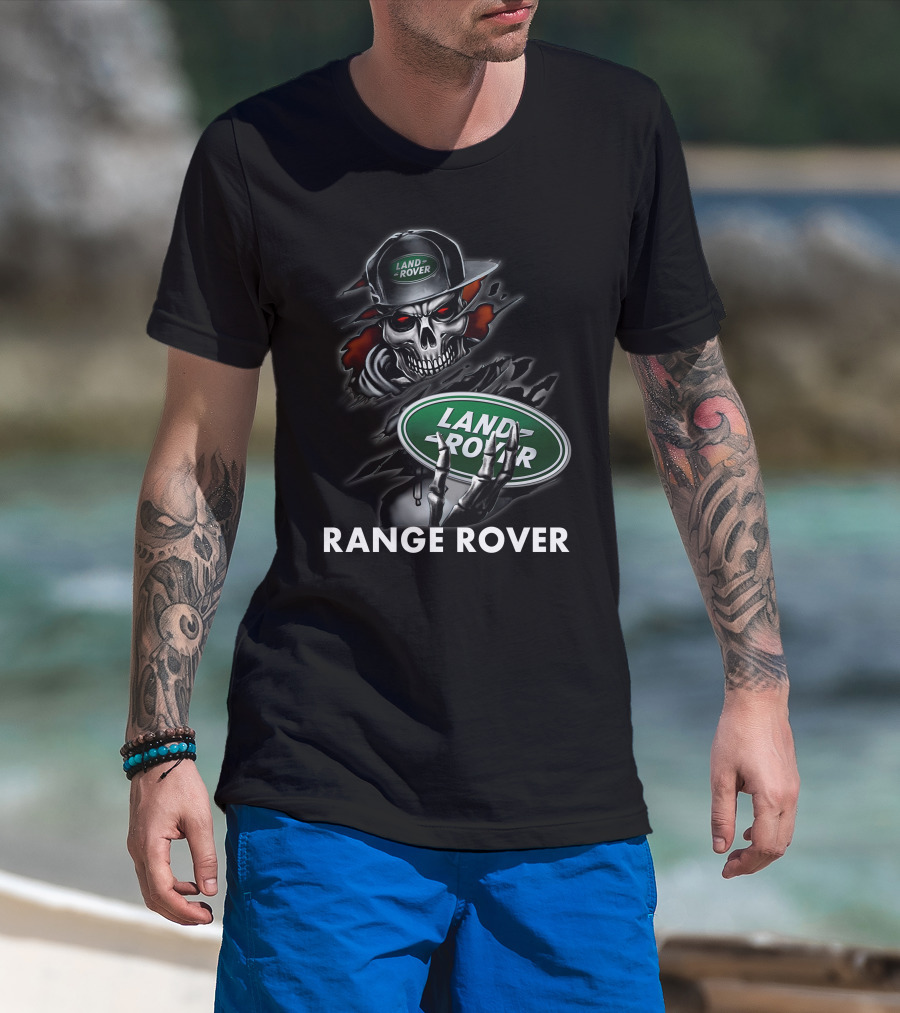 Range Rover Land Rover Skull T-Shirt