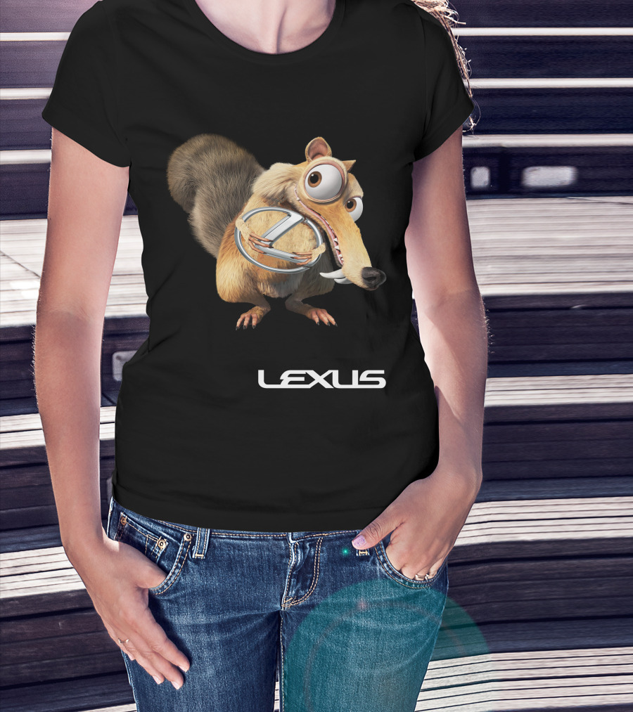 Lexus Ice Age Scrat Humor T-Shirt