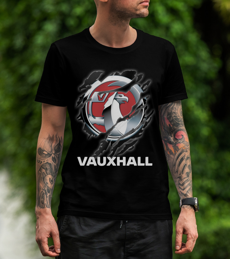 Vauxhall Logo With Dynamic Claw Marks T-Shirt