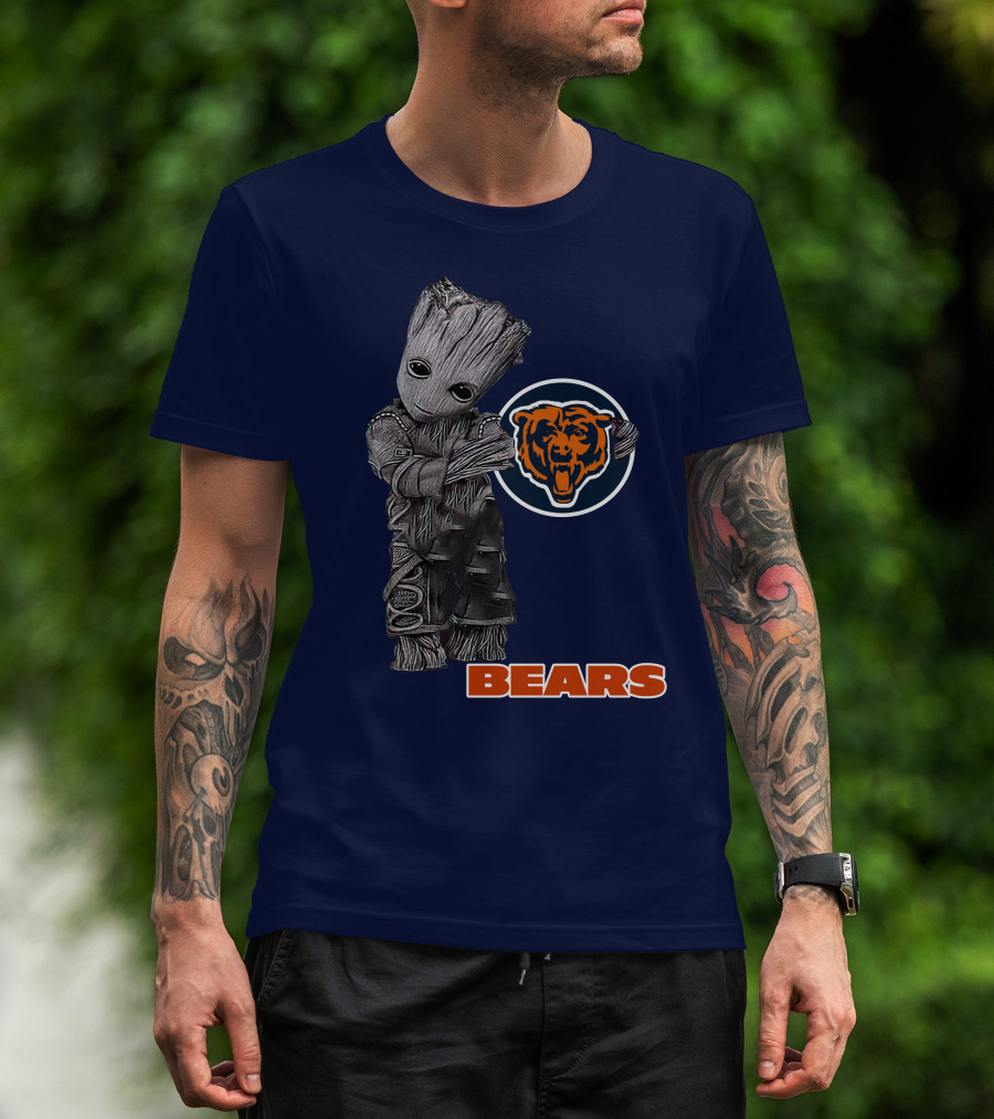 Groot Chicago Bears Fan T-Shirt