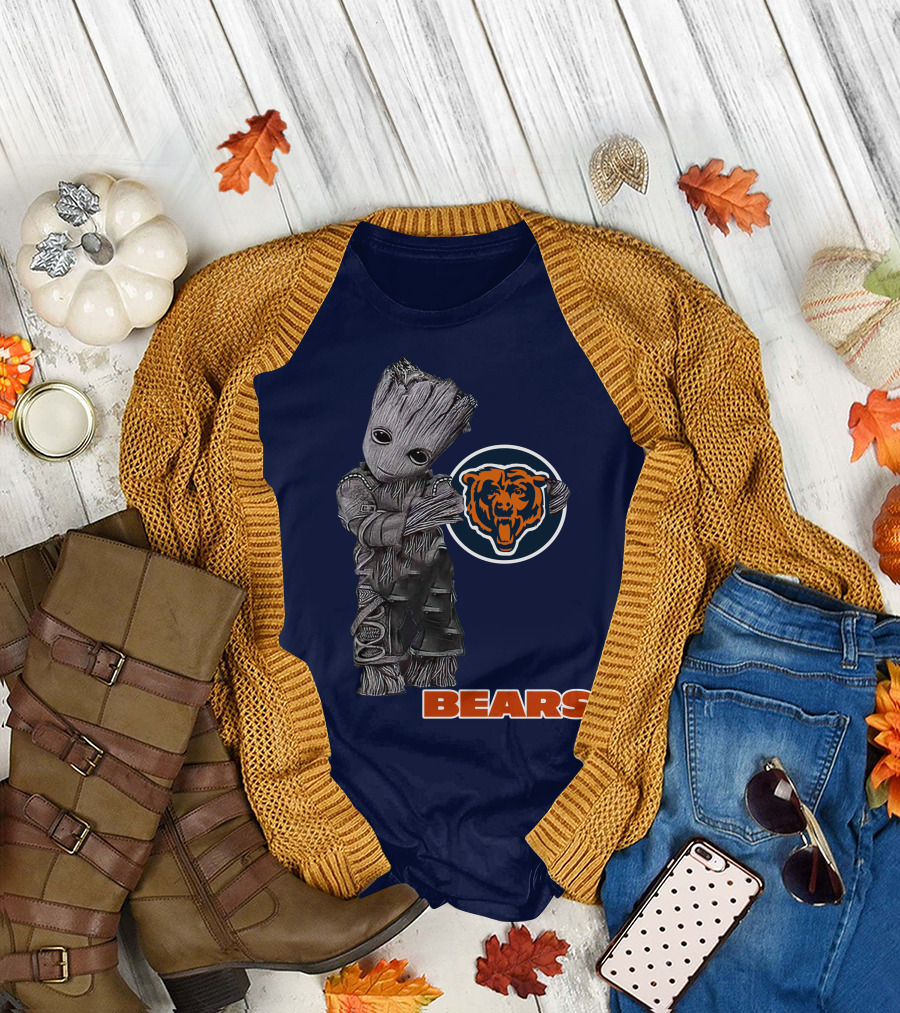 Groot Chicago Bears Fan T-Shirt