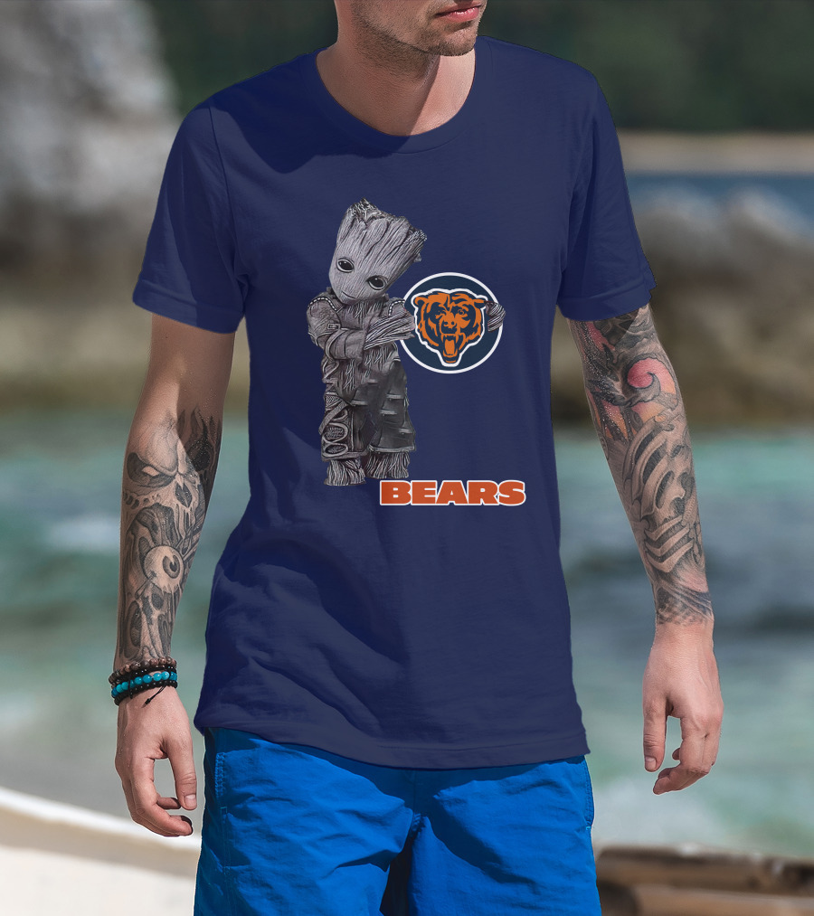 Groot Chicago Bears Fan T-Shirt