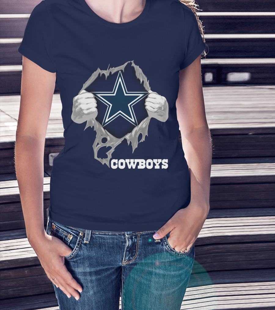 Cowboys 07 Star Logo Burst T-Shirt