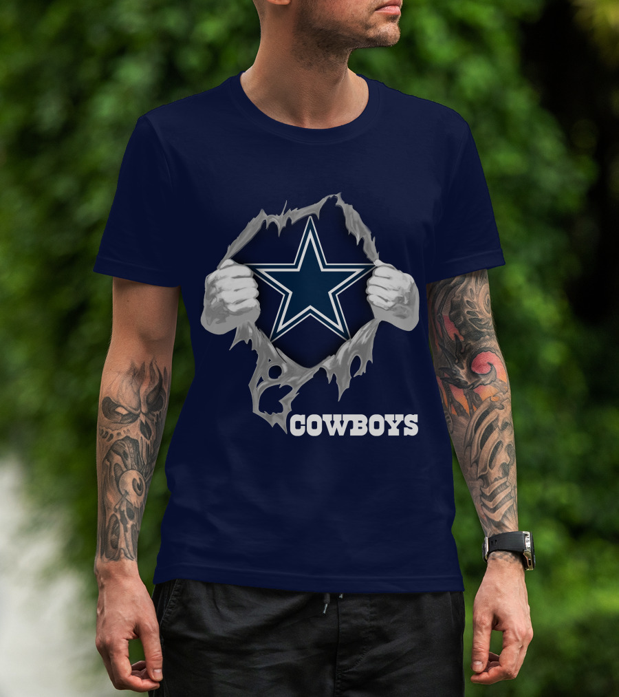 Cowboys 07 Star Logo Burst T-Shirt