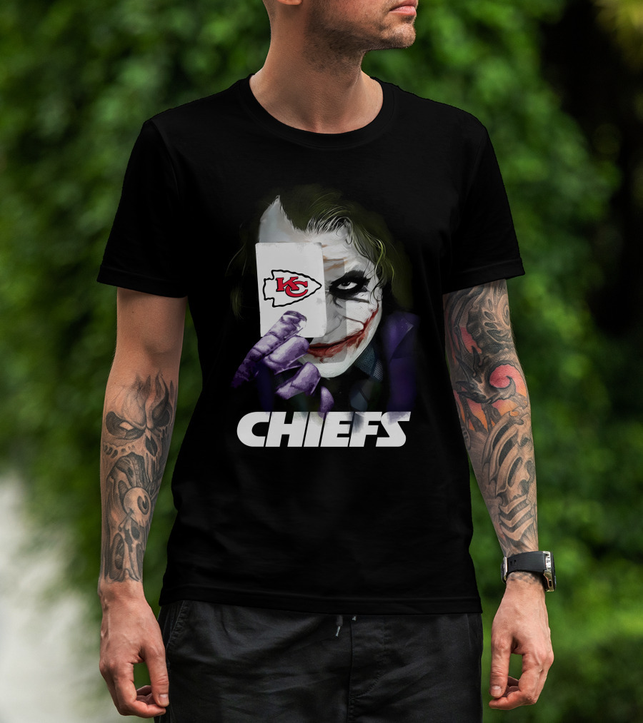 Chiefs 05 Kansas City Chiefs Joker Card T-Shirt