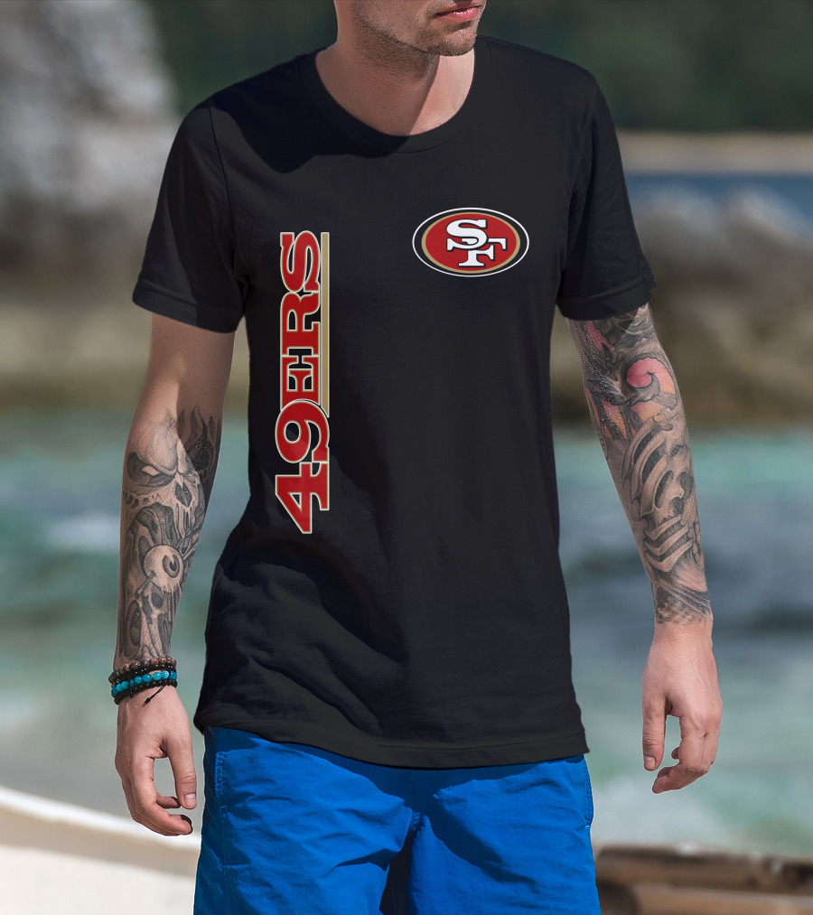 49ers Sf Logo Vertical T-Shirt