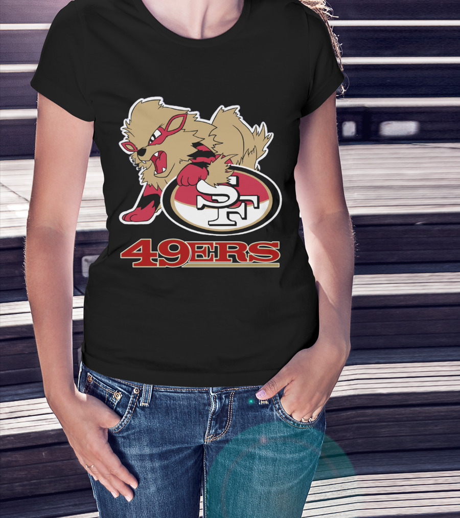 49ers Sf Logo Arcanine Fusion T-Shirt