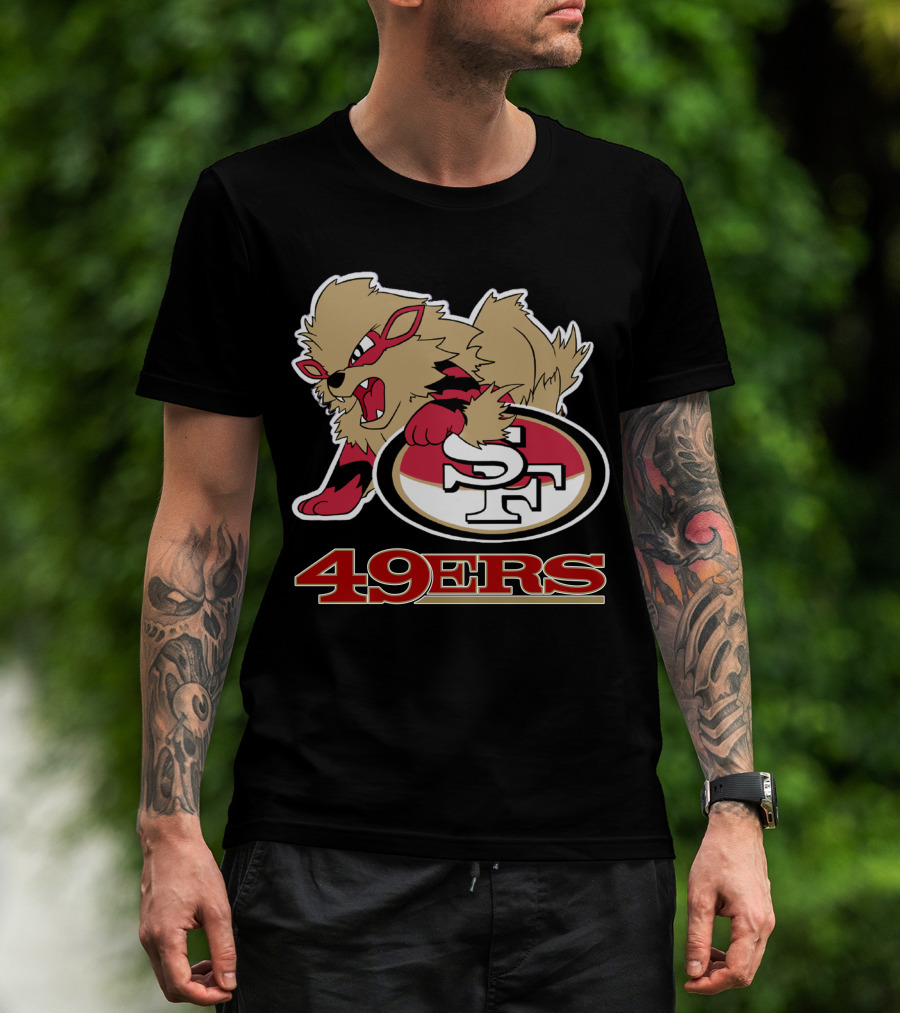 49ers Sf Logo Arcanine Fusion T-Shirt