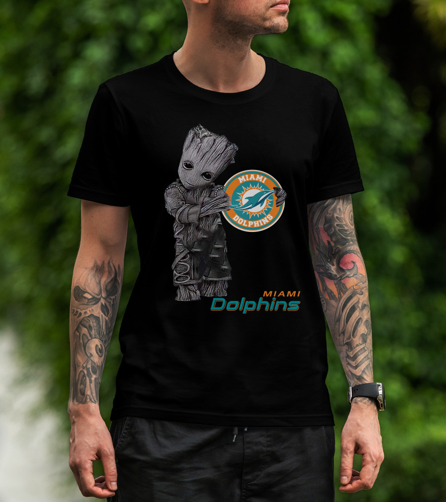 Miami Dolphins Groot Fan T-Shirt