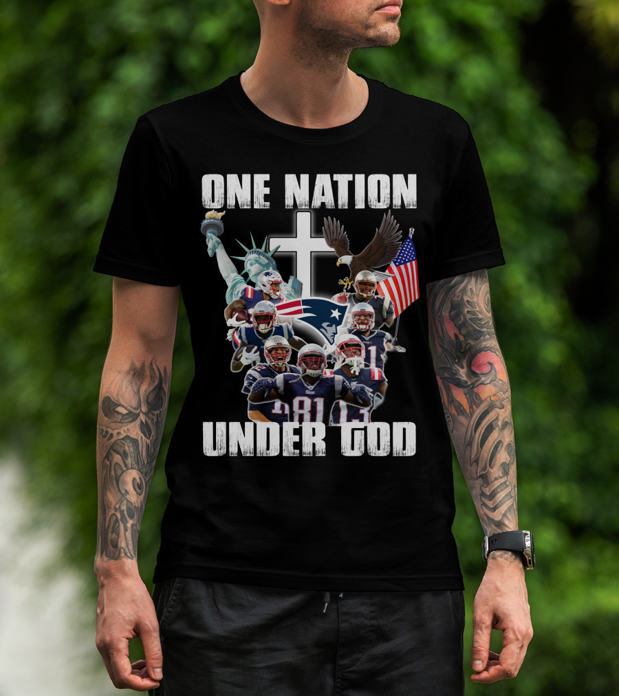 Patriots One Nation Under God T-Shirt