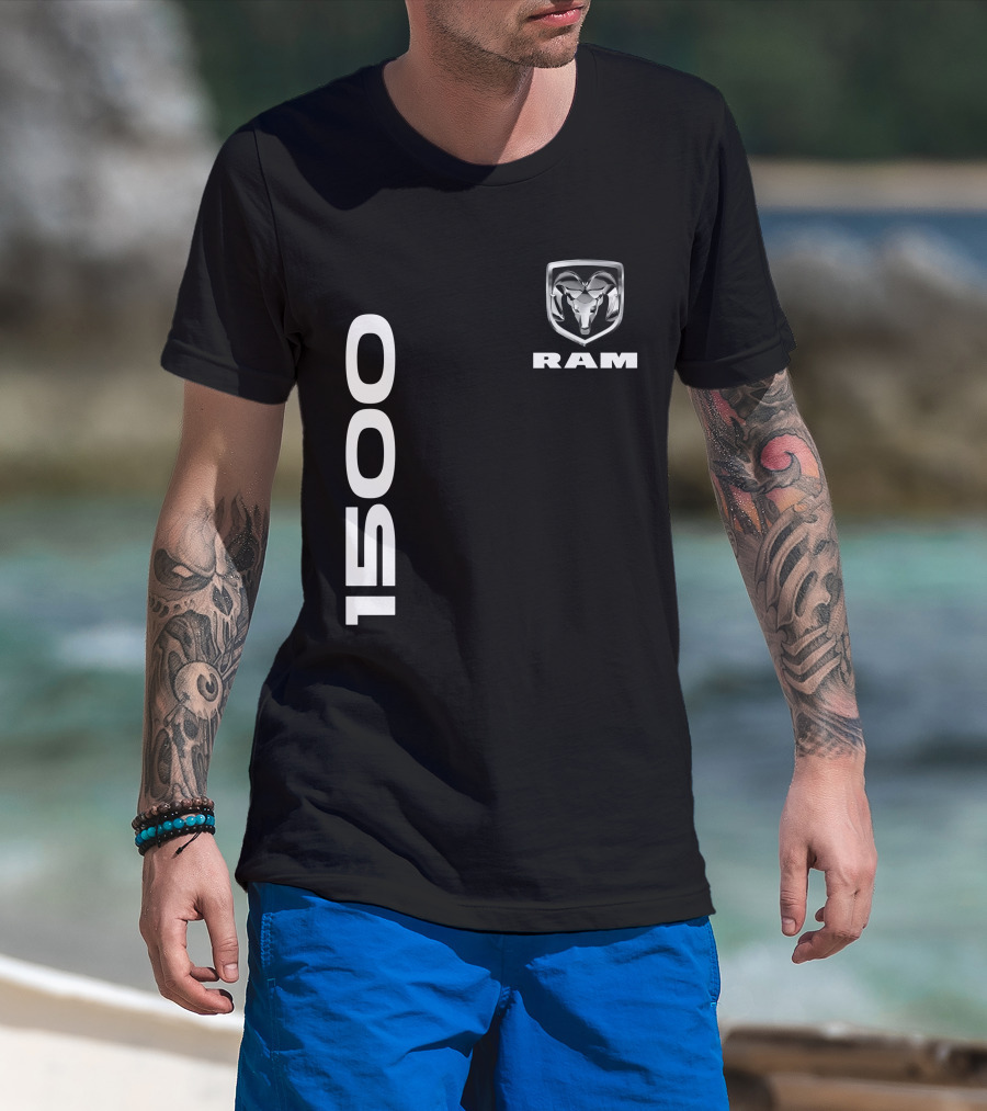 Ram 1500 Logo Truck Brand Identity T-Shirt