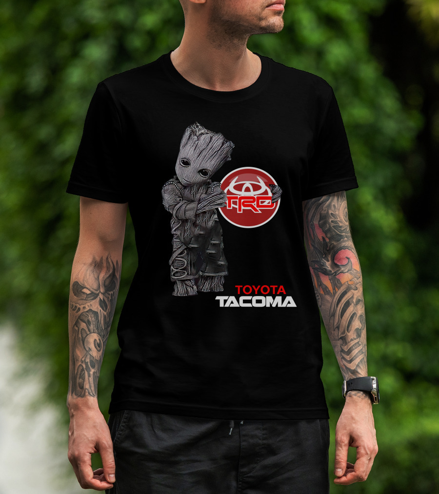 Toyota Tacoma Trd Groot Character Crossover T-Shirt