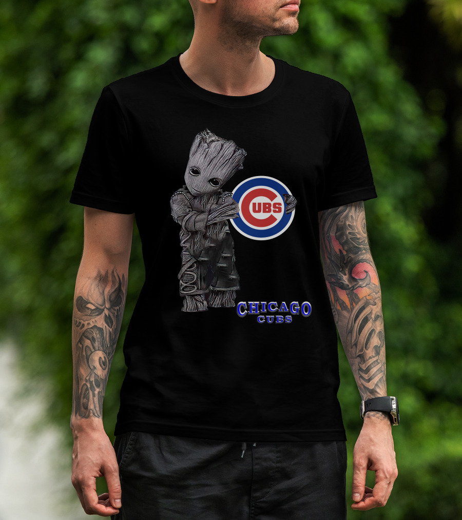 Chicago Cubs Groot Character T-Shirt