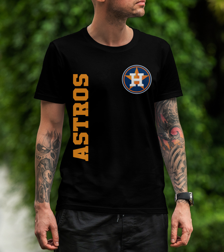 Astros Houston Logo Vertical T-Shirt