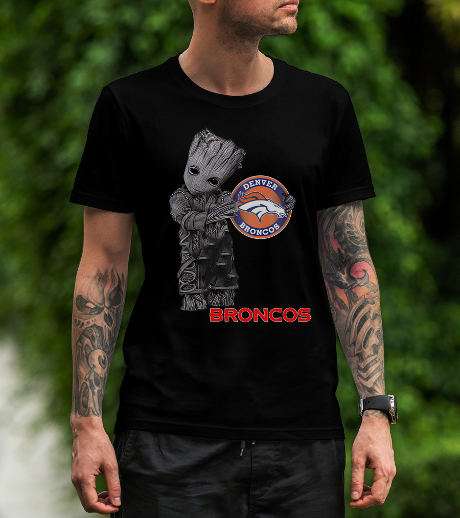 Broncos Denver Guardians Mashup T-Shirt