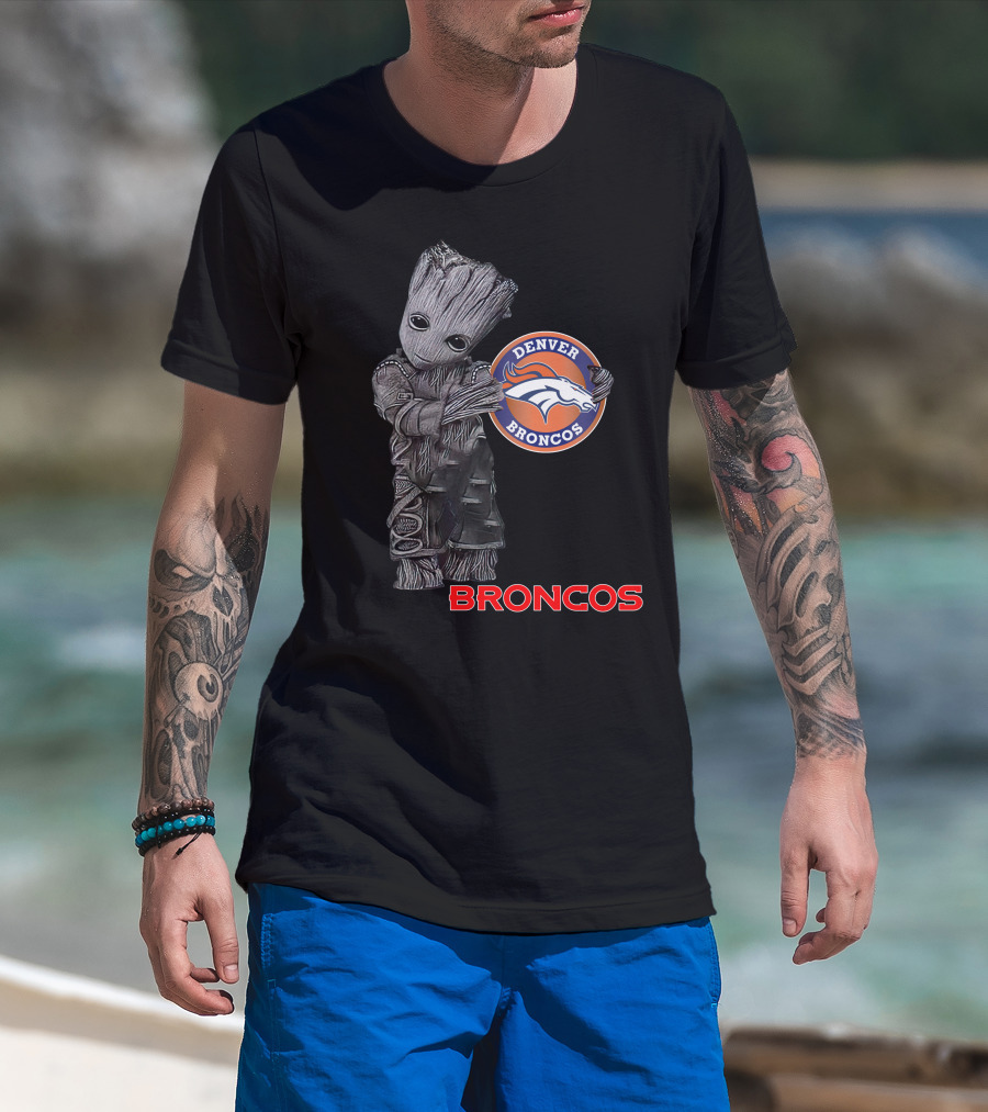 Broncos Denver Guardians Mashup T-Shirt