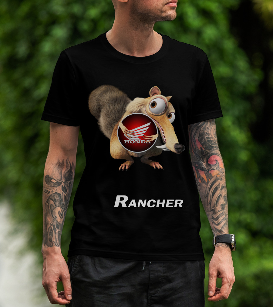Rancher Honda Ice Age Scrat T-Shirt