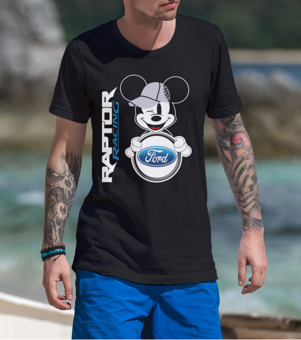 Raptor Racing Ford Mickey Mouse T-Shirt