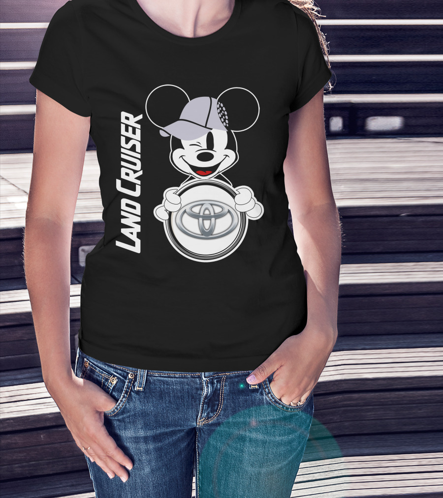 Land Cruiser Mickey Mouse Toyota T-Shirt