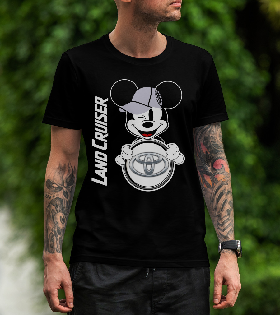 Land Cruiser Mickey Mouse Toyota T-Shirt