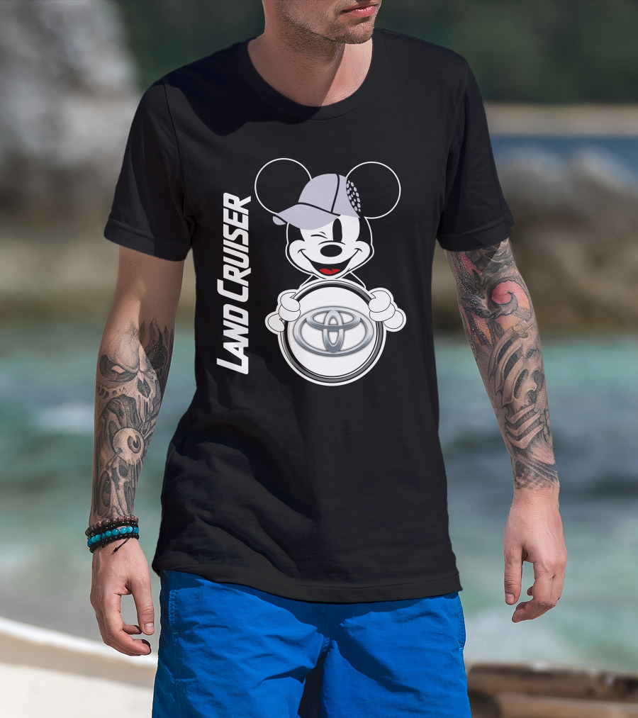 Land Cruiser Mickey Mouse Toyota T-Shirt