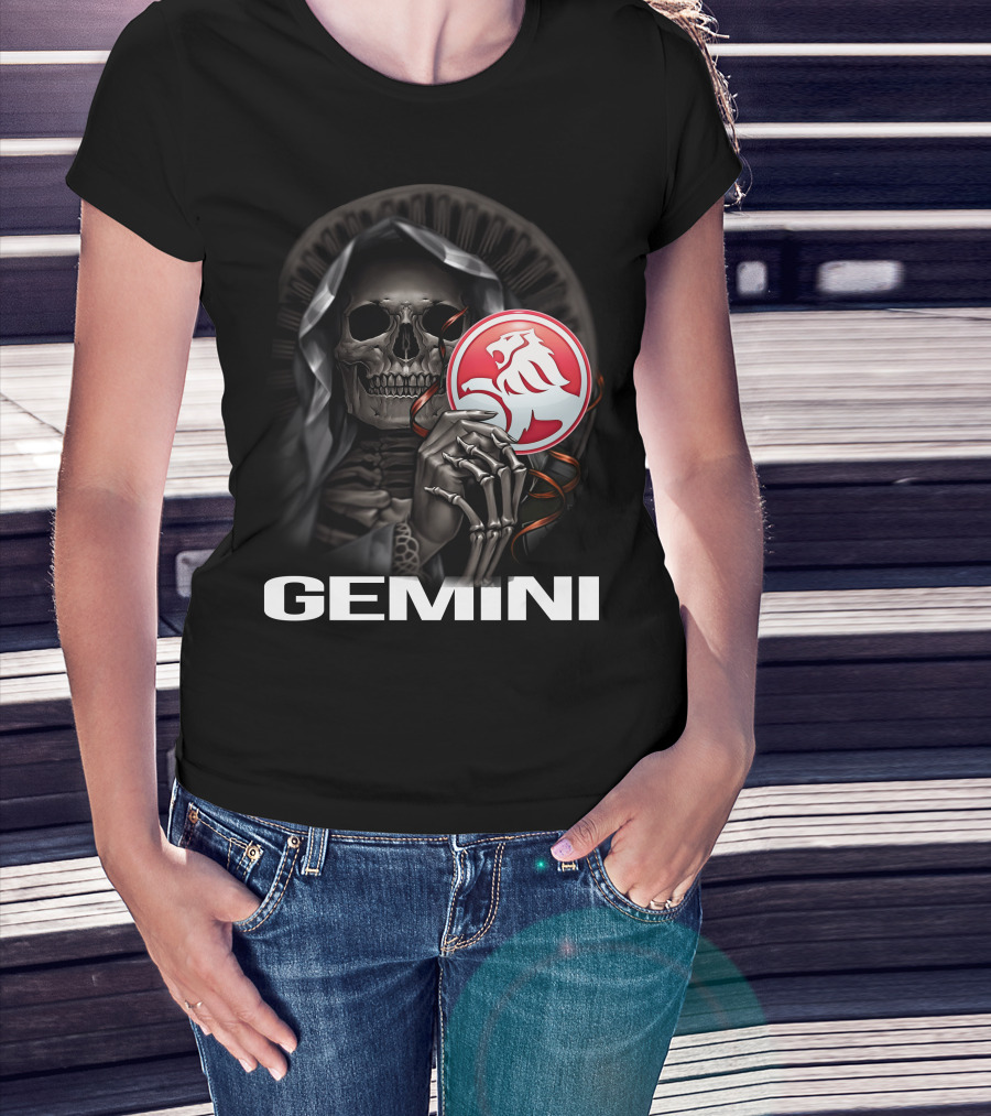 Gemini 18 Grim Reaper Holding Holden T-Shirt