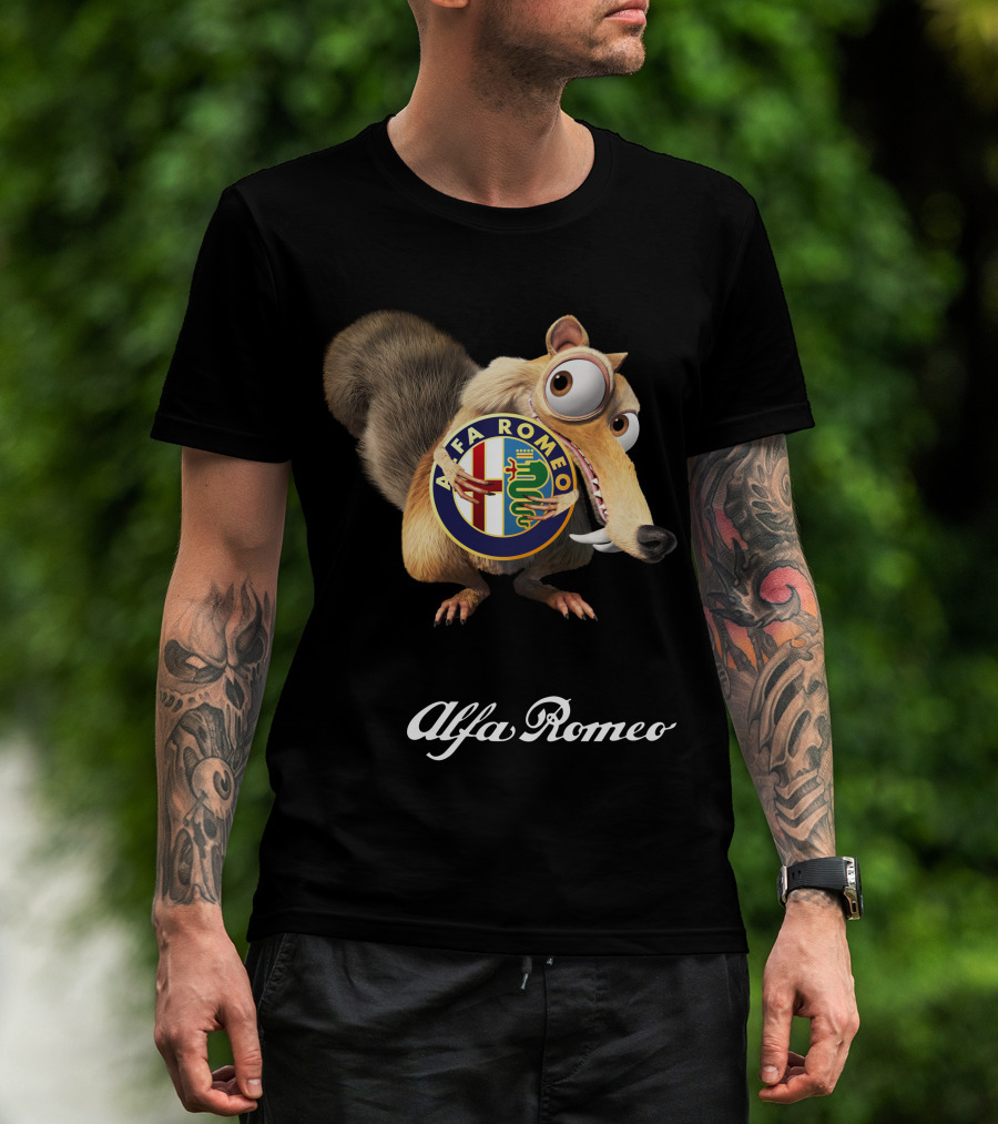 Alfa Romeo Ice Age Scrat Crossover T-Shirt