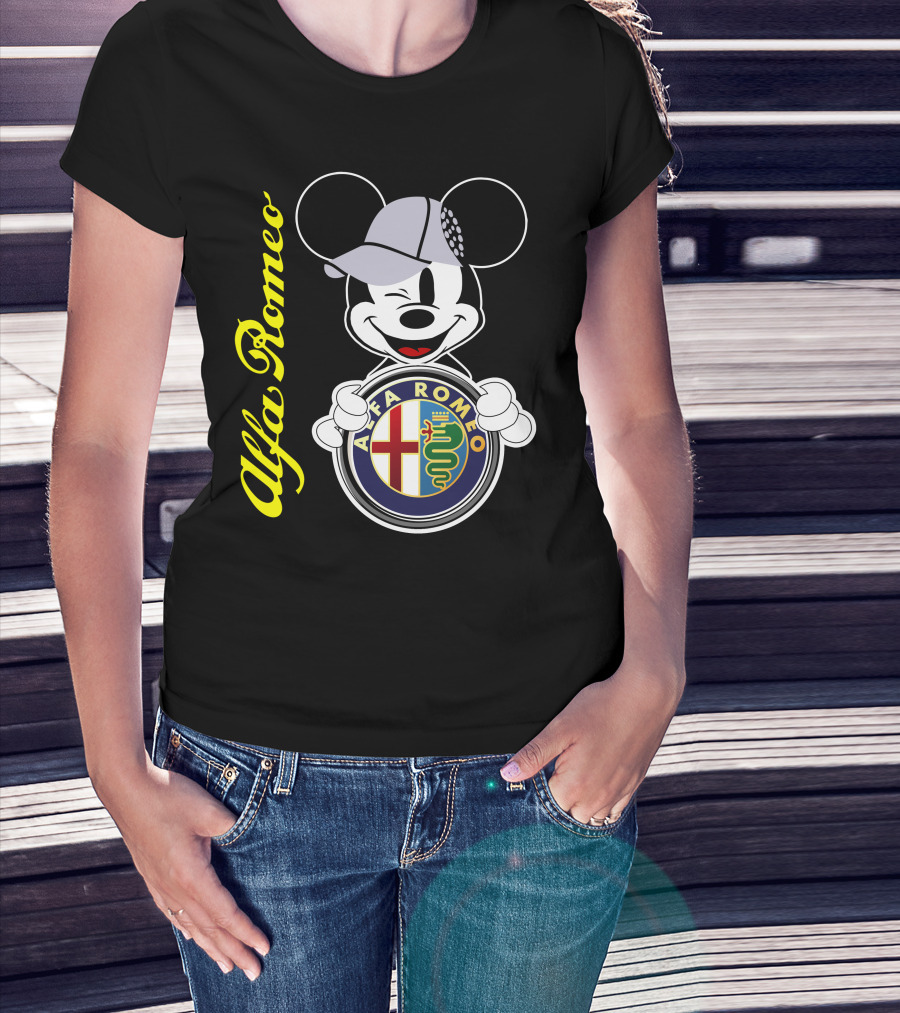 Alfa Romeo Mickey Mouse T-Shirt