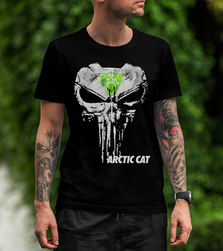 Arctic Cat Skull Logo Fusion T-Shirt