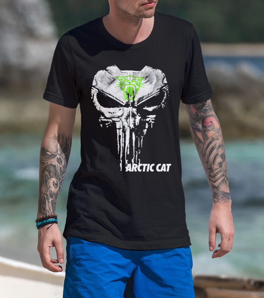 Arctic Cat Skull Logo Fusion T-Shirt