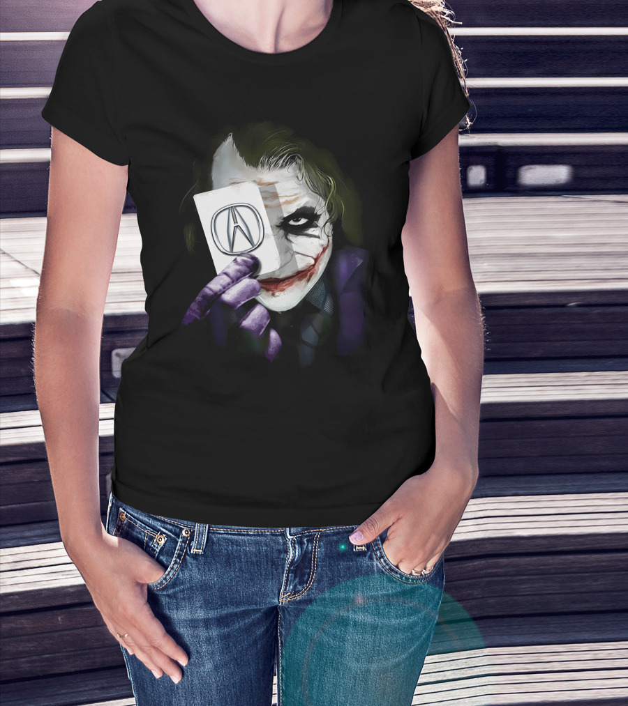 Acura Joker Playing Card T-Shirt