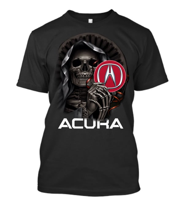 Acura Grim Reaper Skull Emblem T-Shirt