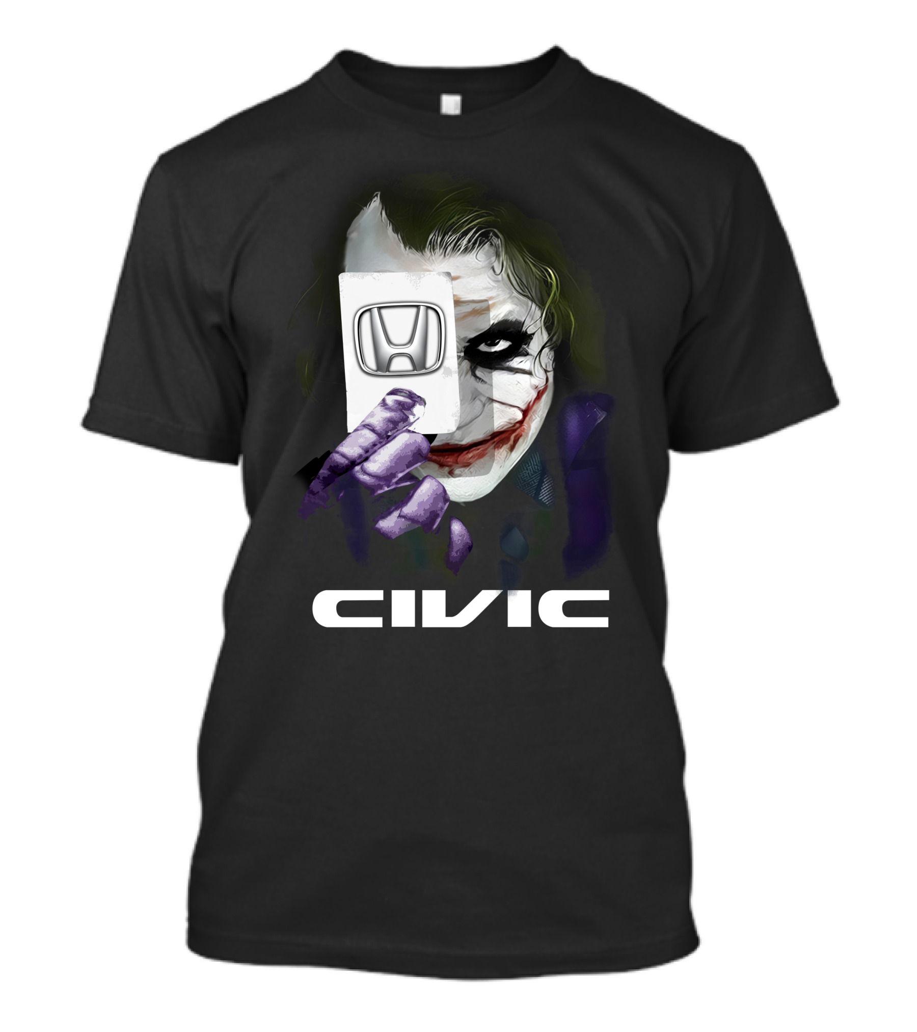 Civic 17 Joker Card With Honda T-Shirt