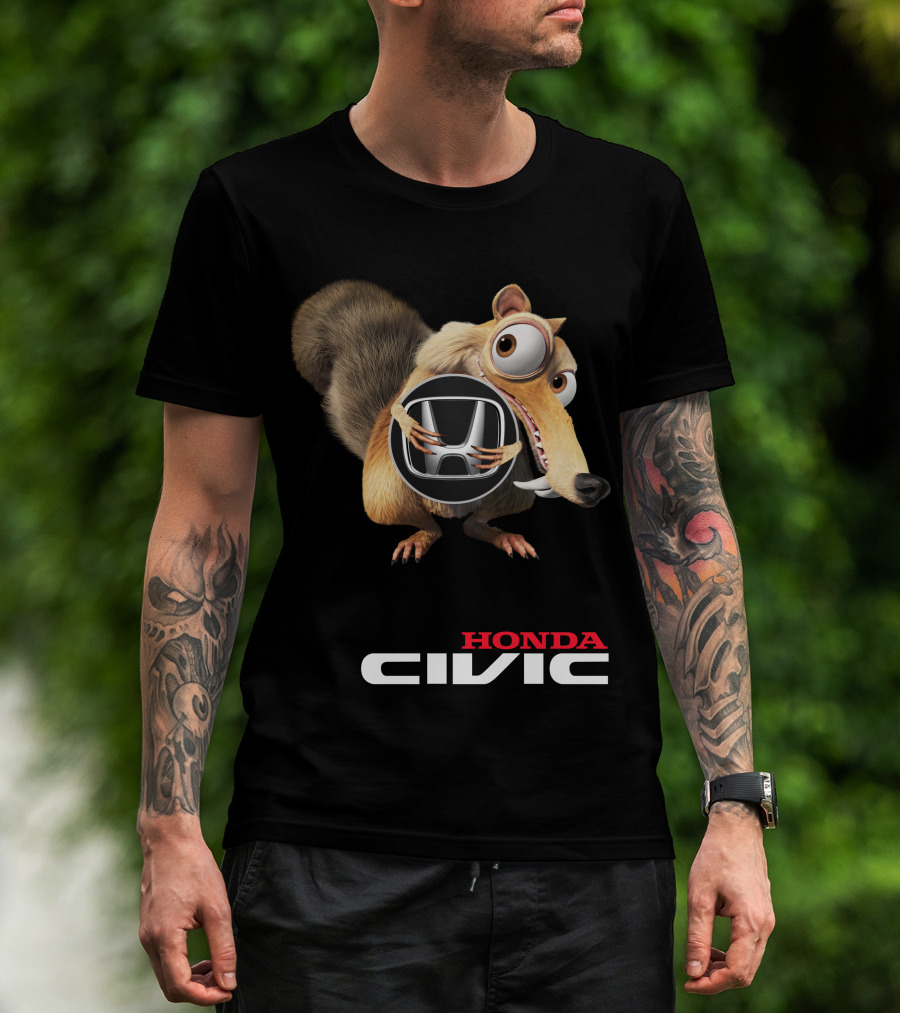 Honda Civic 04 Scrat T-Shirt