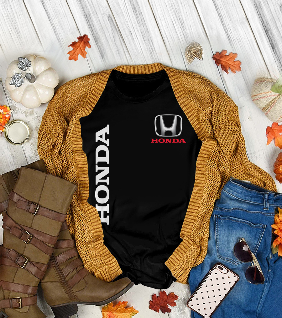 Honda Vertical Logo Emblem T-Shirt