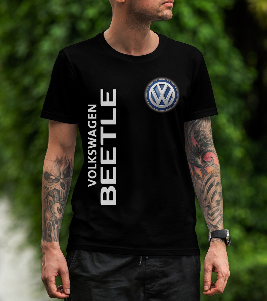 Volkswagen Beetle Vw Logo Classic Car T-Shirt