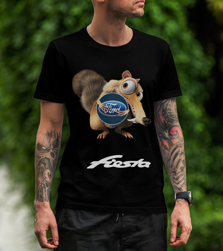 Ford Fiesta Scrat Ice Age Crossover T-Shirt