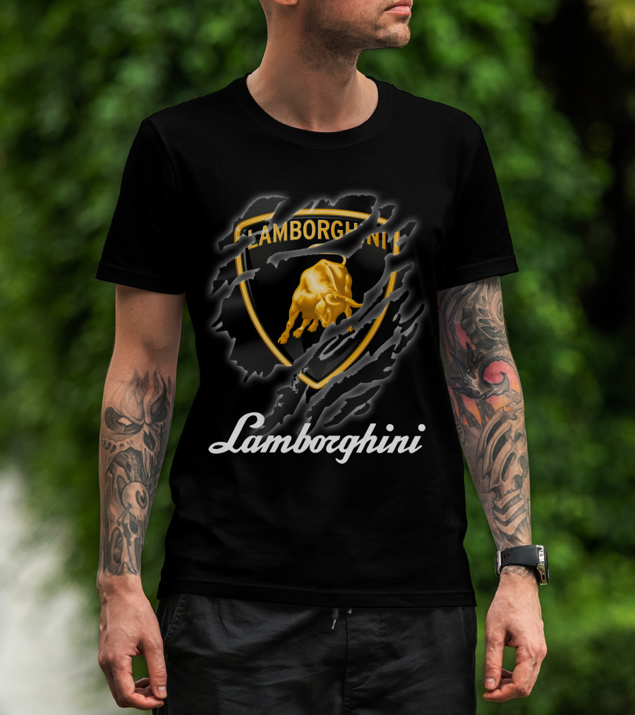 Lamborghini Bull Emblem Lamborghini T-Shirt
